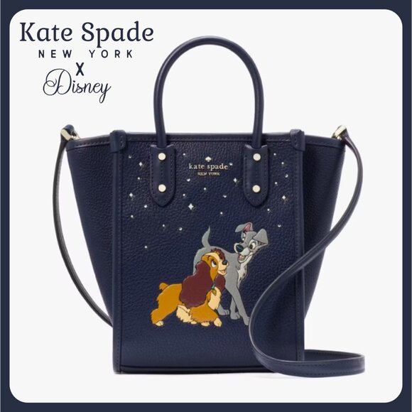 NWT Kate Spade Disney Lady the Tramp Ella Mini Tote Purse Bag